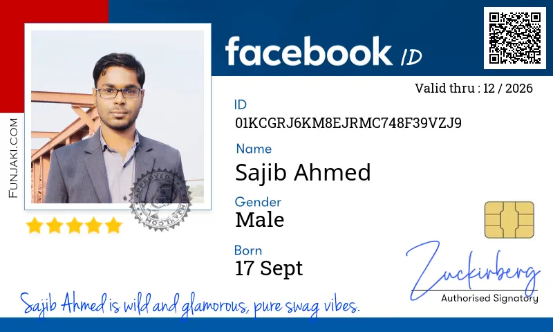 Facebook ID Card