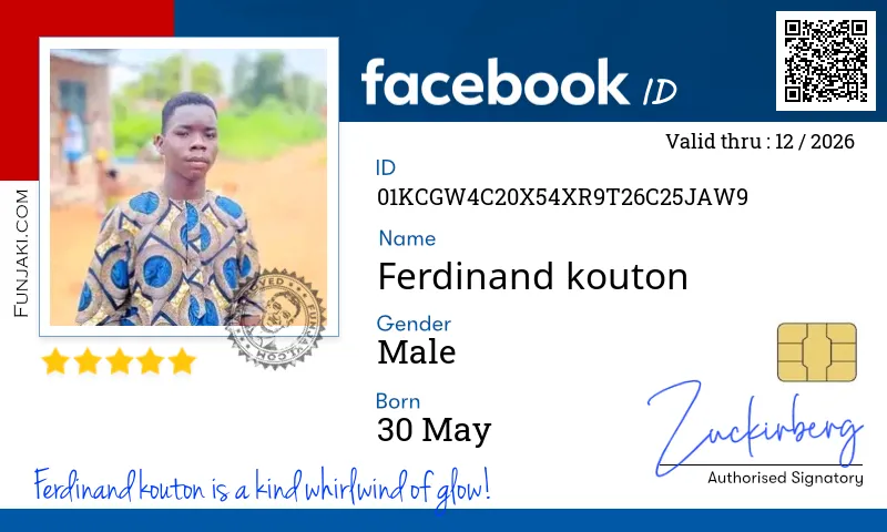 Facebook ID Card