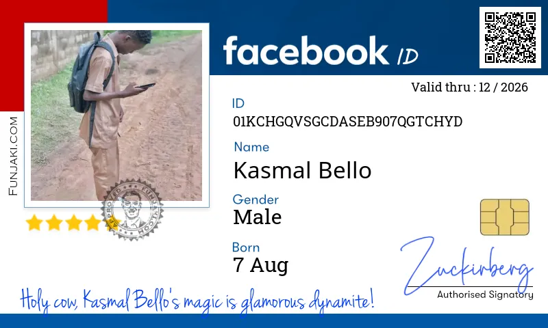 Facebook ID Card