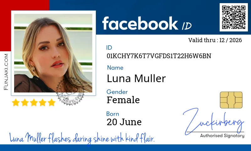 Facebook ID Card