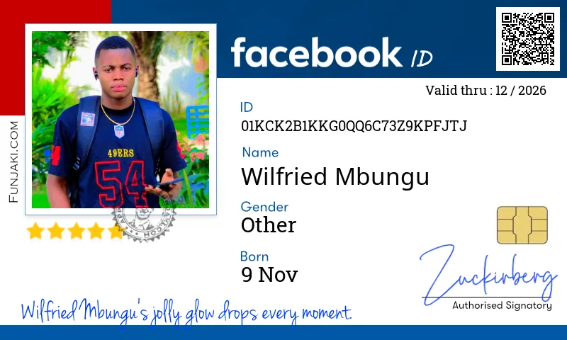 Facebook ID Card