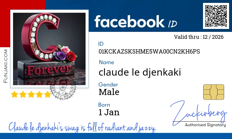 Facebook ID Card