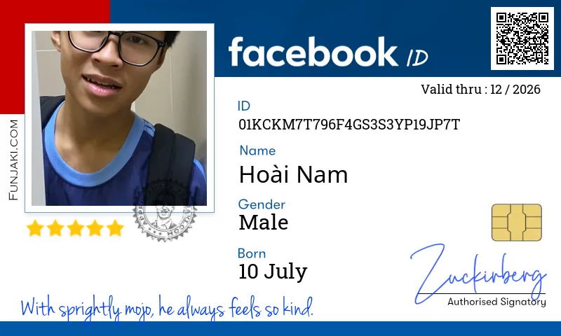 Facebook ID Card