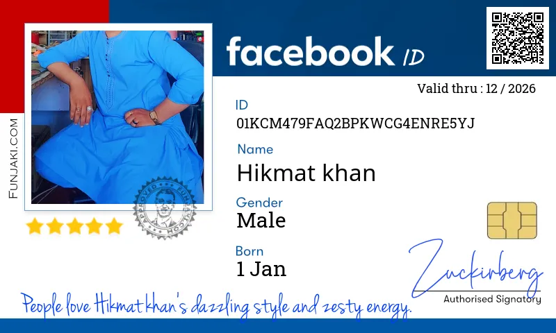 Facebook ID Card