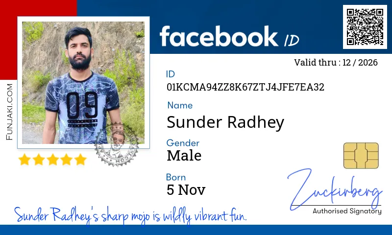 Facebook ID Card