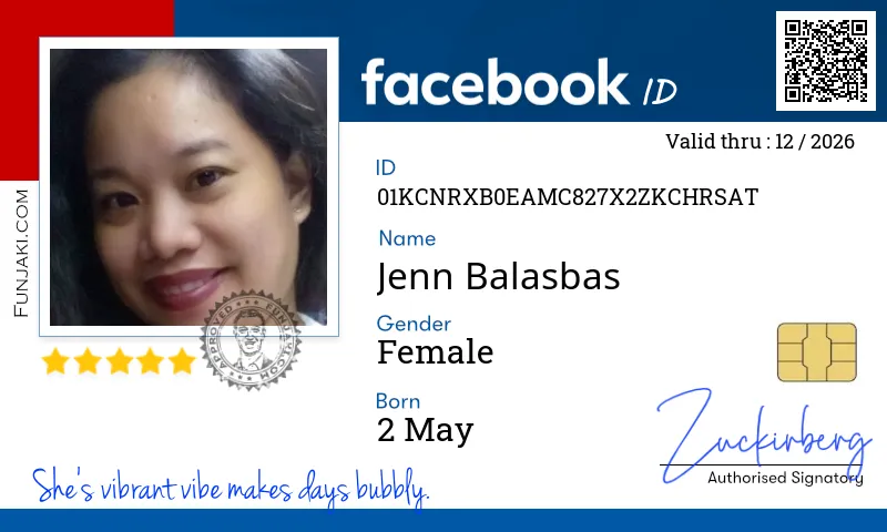 Facebook ID Card