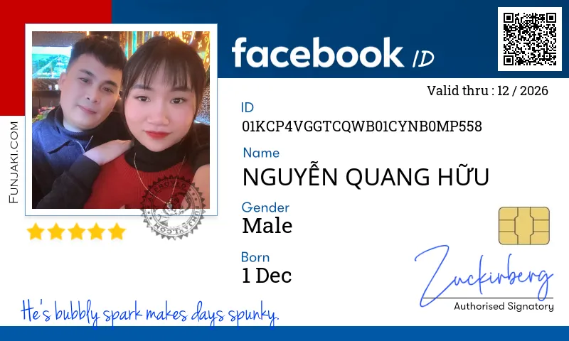 Facebook ID Card