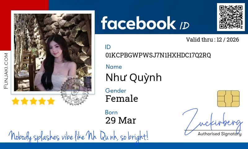 Facebook ID Card