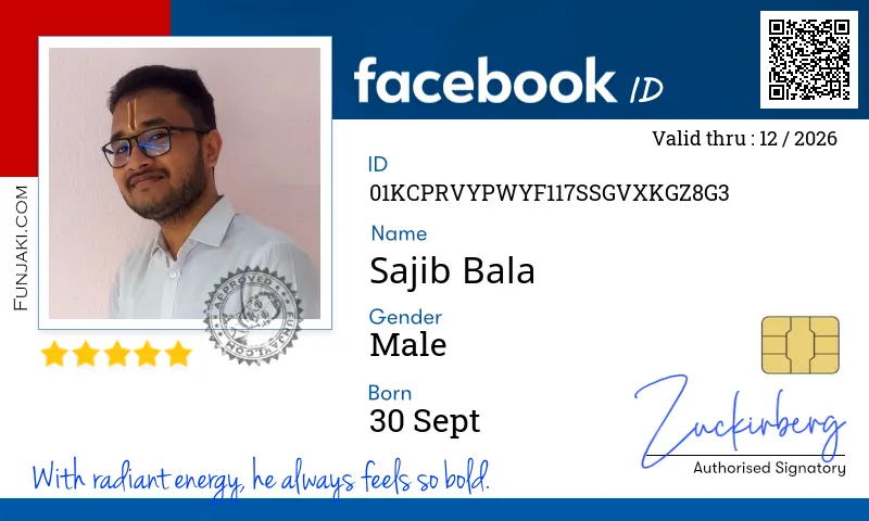 Facebook ID Card