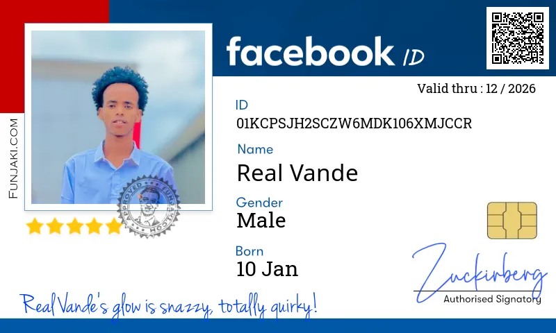 Facebook ID Card