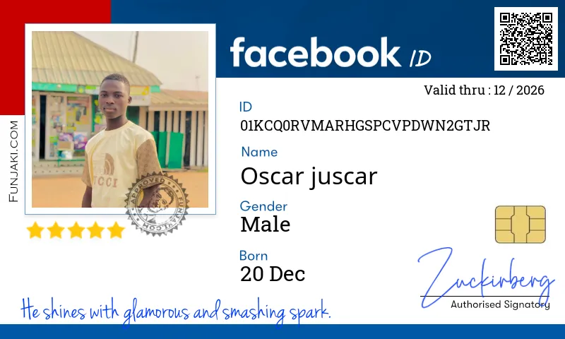 Facebook ID Card