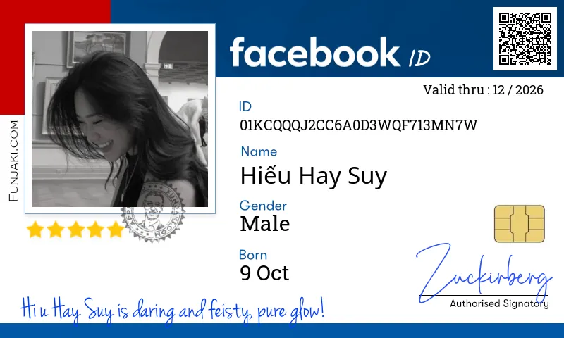 Facebook ID Card