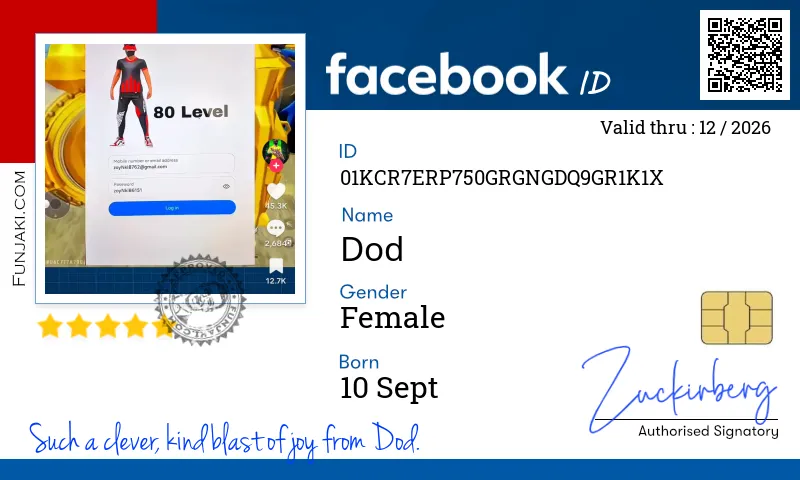 Facebook ID Card