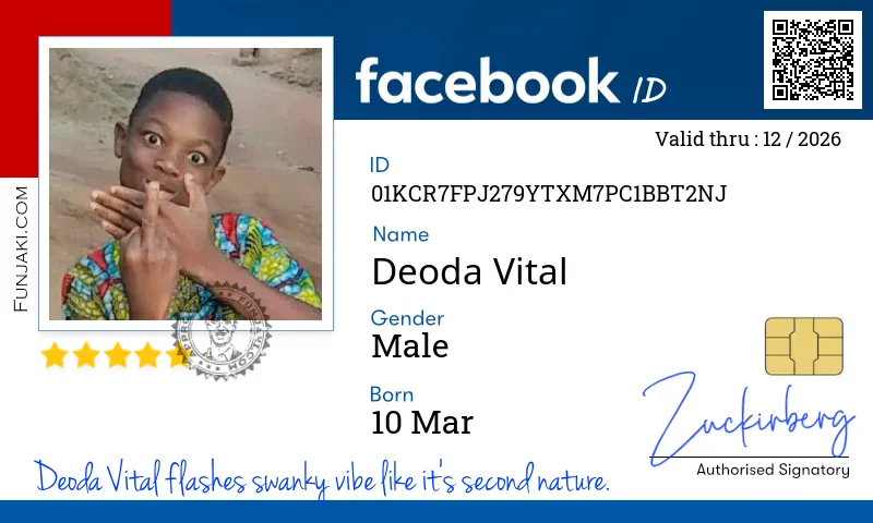 Facebook ID Card