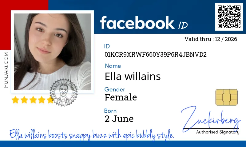 Facebook ID Card