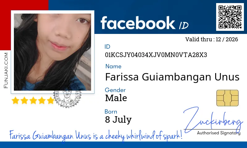 Facebook ID Card