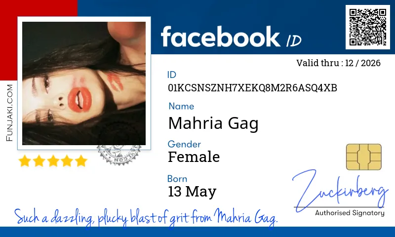 Facebook ID Card