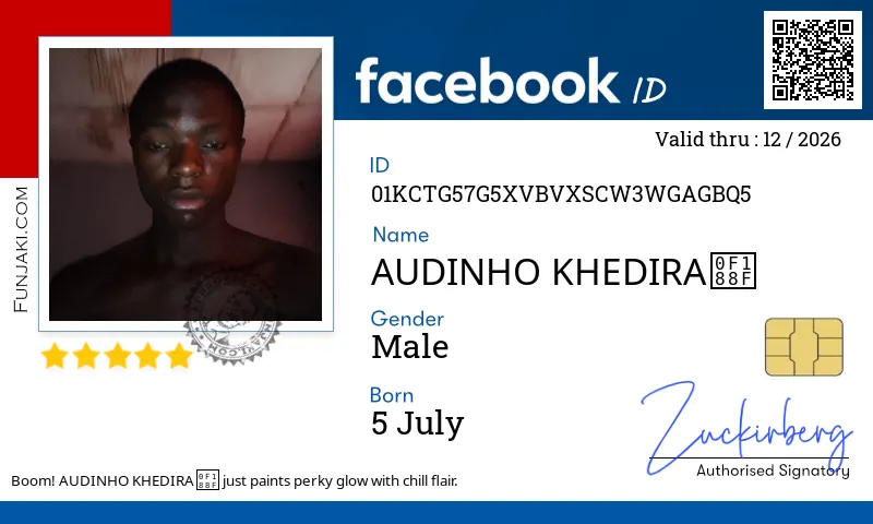 Facebook ID Card