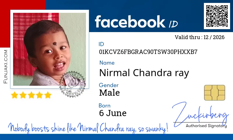 Facebook ID Card