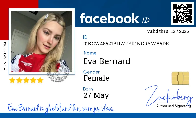 Facebook ID Card