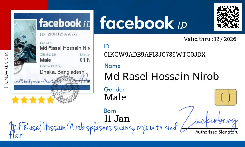 Facebook ID Card