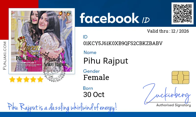 Facebook ID Card