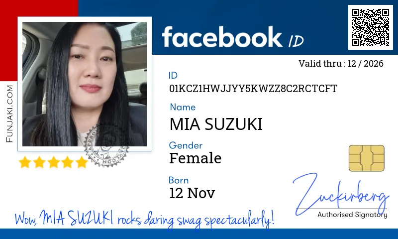 Facebook ID Card
