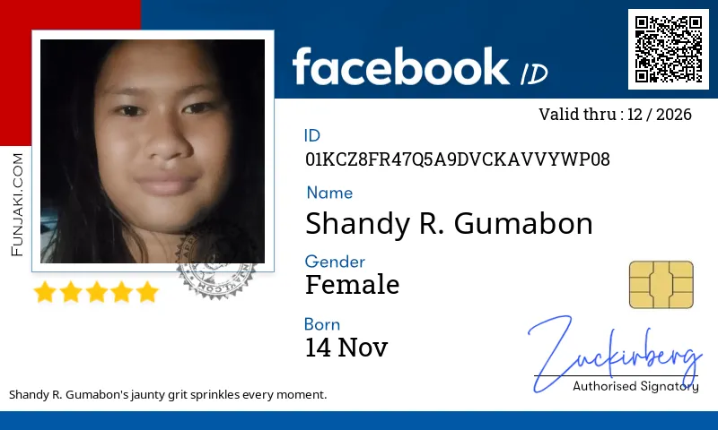 Facebook ID Card