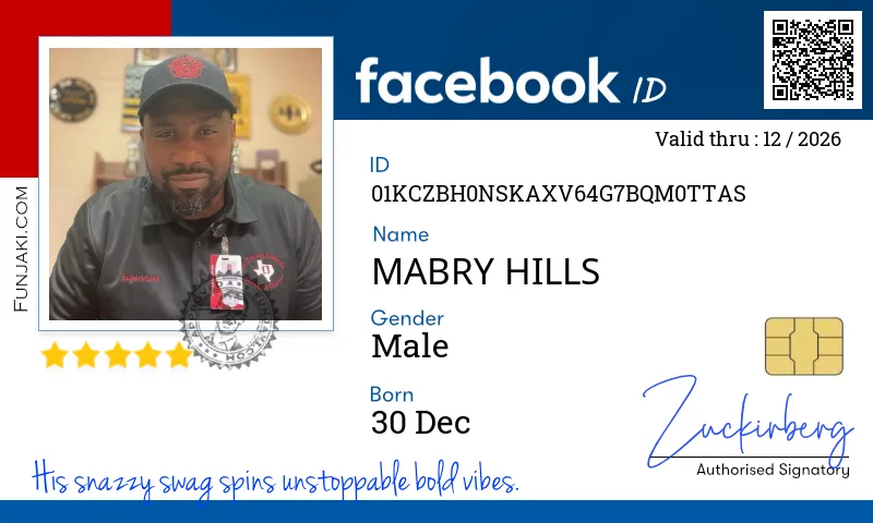 Facebook ID Card