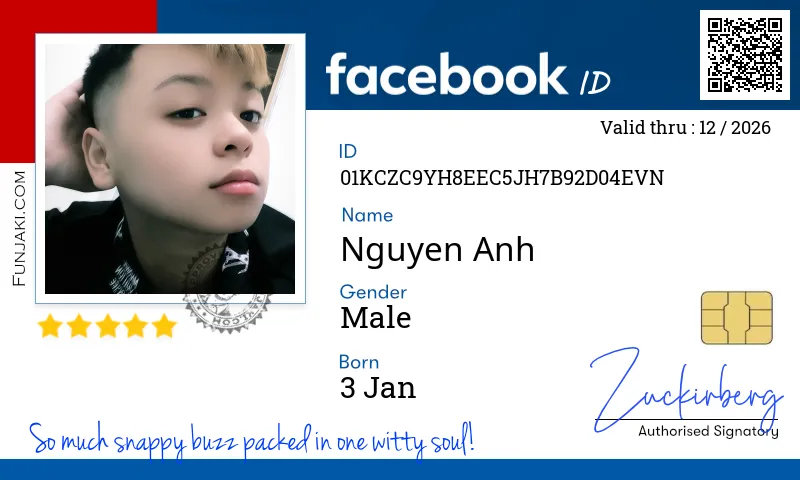Facebook ID Card