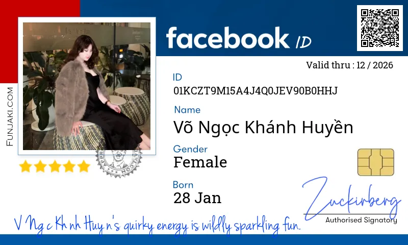 Facebook ID Card
