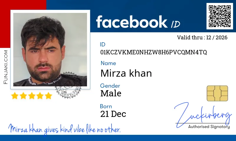 Facebook ID Card