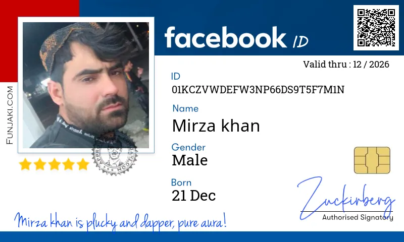 Facebook ID Card