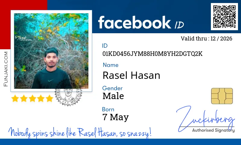 Facebook ID Card