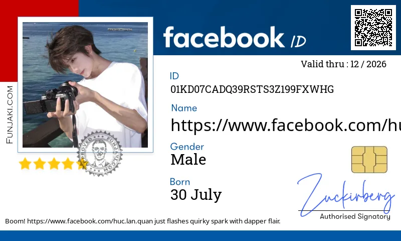 Facebook ID Card