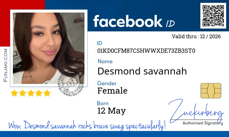 Facebook ID Card