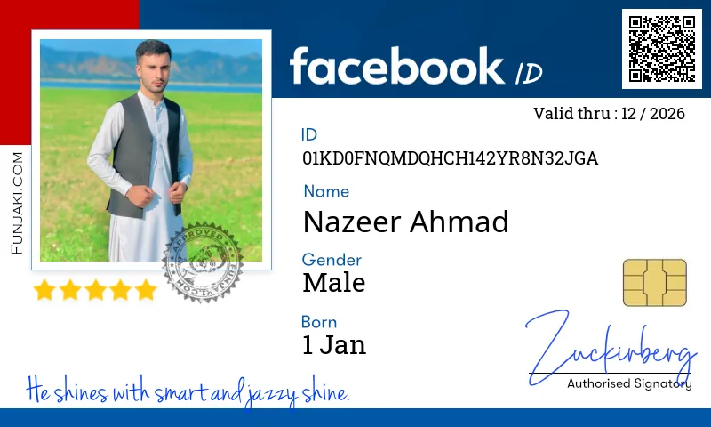 Facebook ID Card