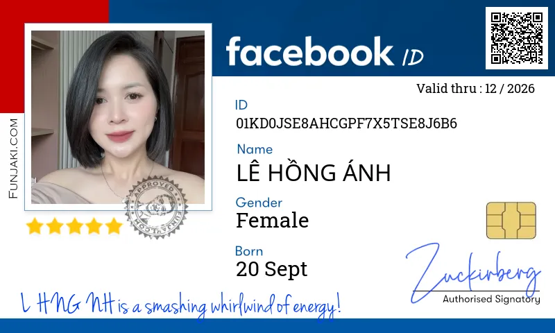 Facebook ID Card