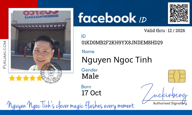 Facebook ID Card