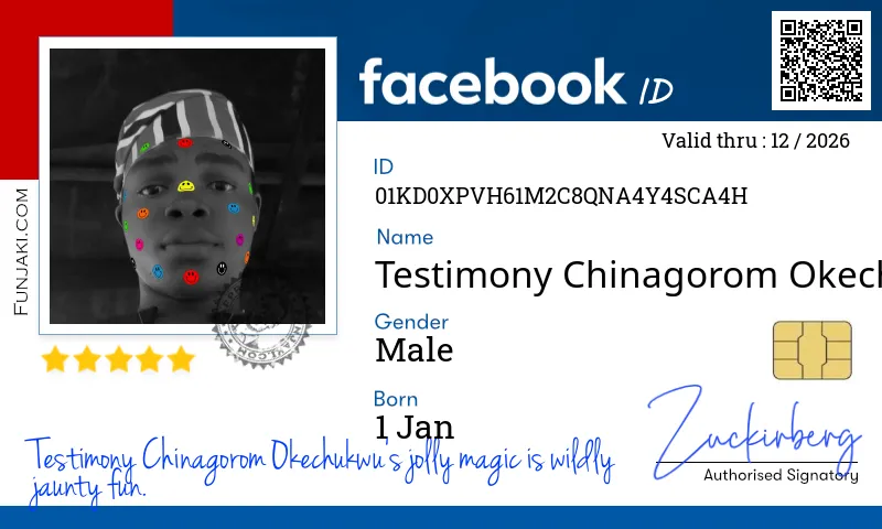Facebook ID Card