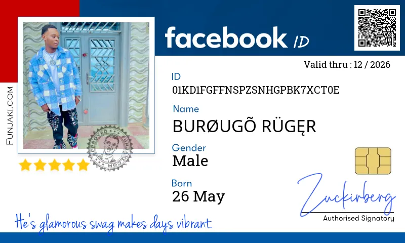 Facebook ID Card
