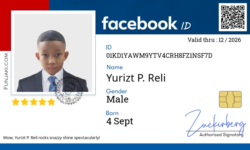 Facebook ID Card