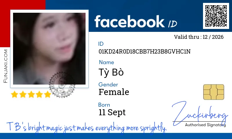 Facebook ID Card
