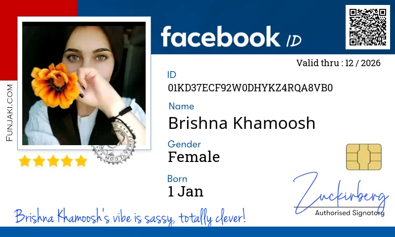 Facebook ID Card