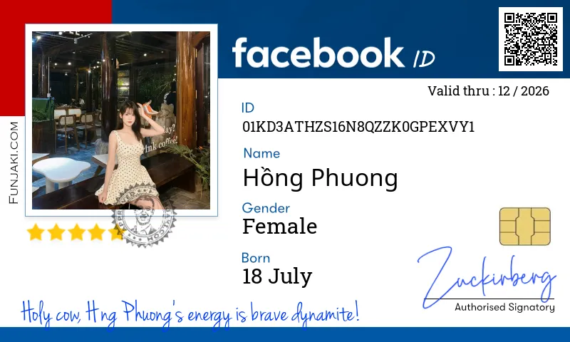 Facebook ID Card