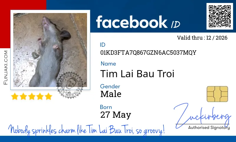 Facebook ID Card