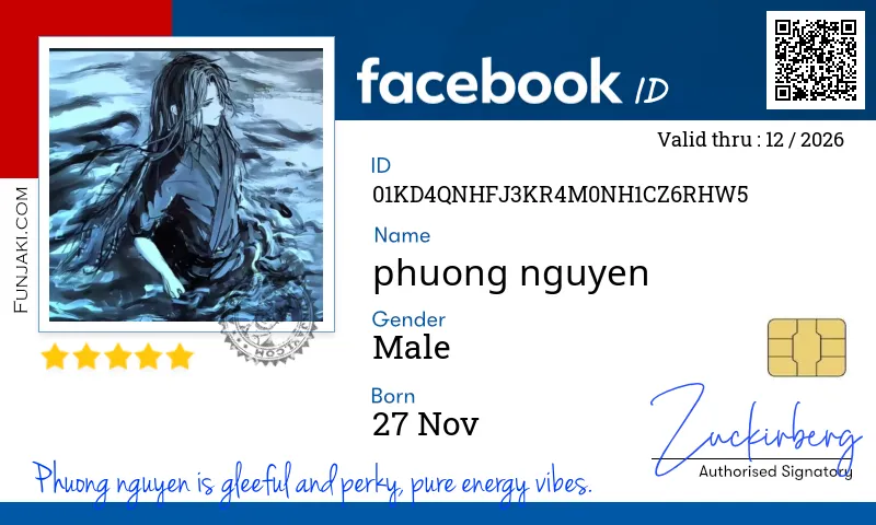 Facebook ID Card
