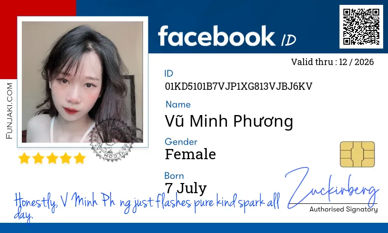 Facebook ID Card