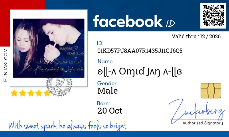 Facebook ID Card