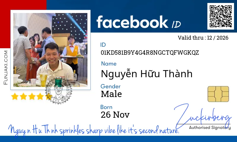 Facebook ID Card